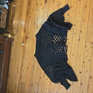 Allsaints Crochet Sweater